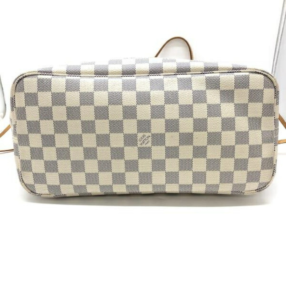 LOUIS VUITTON Neverfull MM M51107 Damier Azur Tote Bag Louis Vuitton - Picture 5 of 10